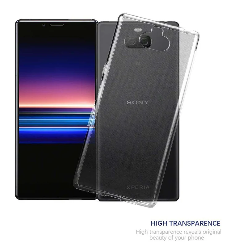 Cadorabo Hülle kompatibel mit Sony Xperia 10 / Xperia XA3 Schutzhülle aus flexiblem TPU Silikon