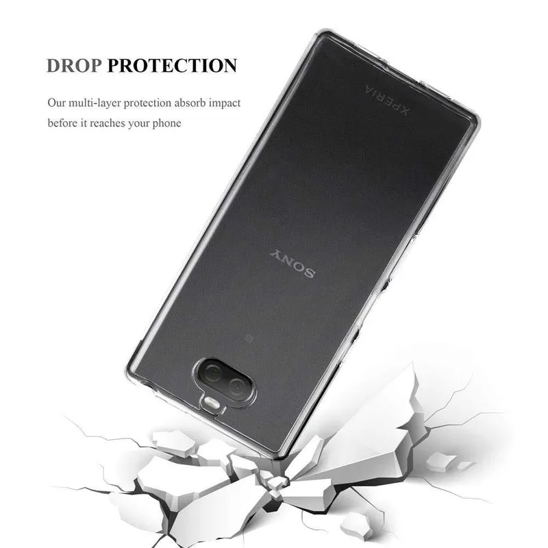 Cadorabo Hülle kompatibel mit Sony Xperia 10 / Xperia XA3 Schutzhülle aus flexiblem TPU Silikon