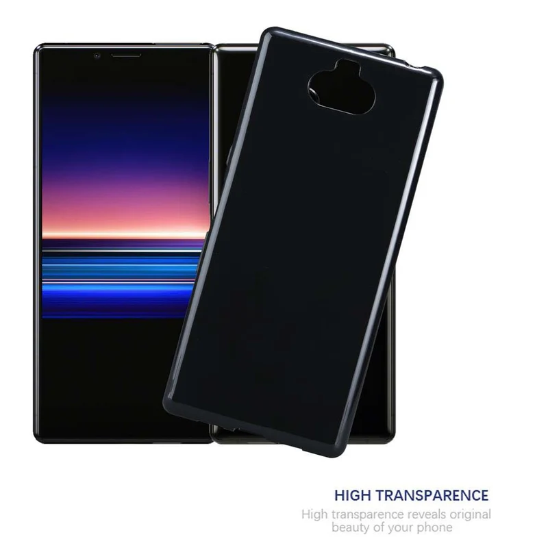 Cadorabo Hülle kompatibel mit Sony Xperia 10 / Xperia XA3 Schutzhülle aus flexiblem TPU Silikon