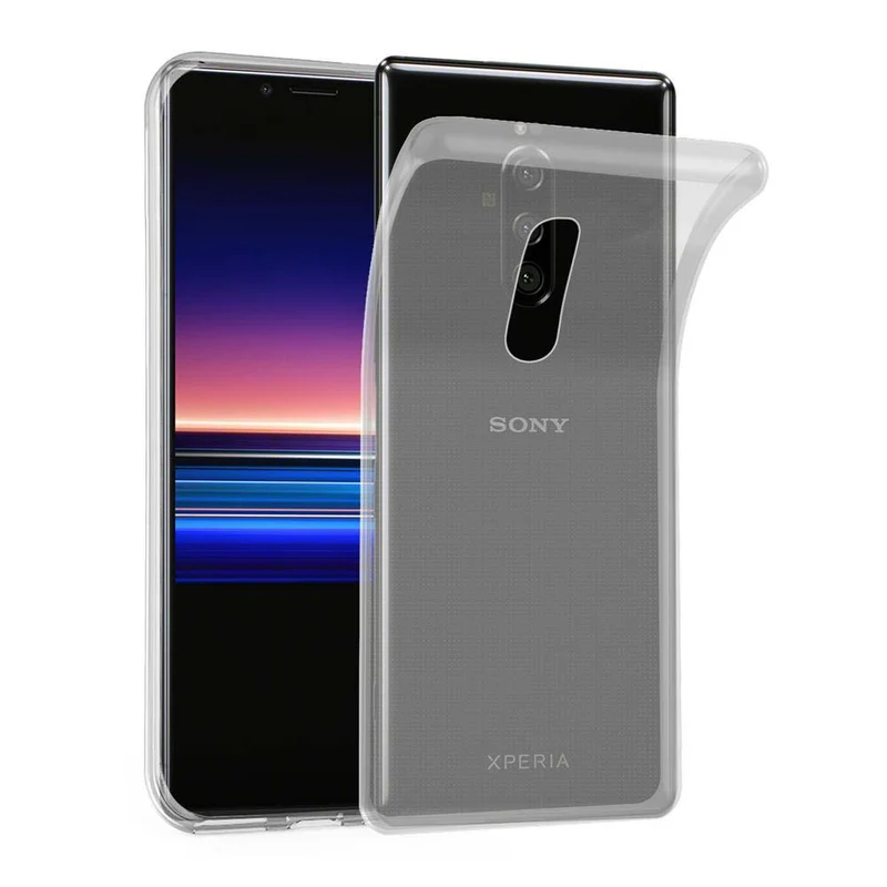 Cadorabo Hülle kompatibel mit Sony Xperia 1 / Xperia XZ4 Schutzhülle aus flexiblem TPU Silikon
