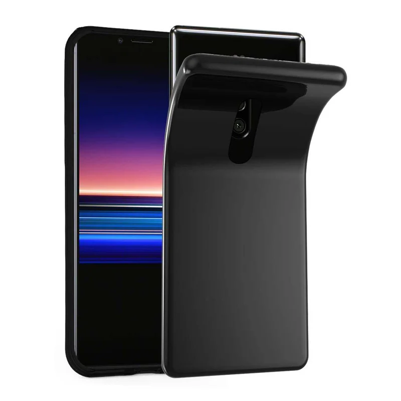 Cadorabo Hülle kompatibel mit Sony Xperia 1 / Xperia XZ4 Schutzhülle aus flexiblem TPU Silikon