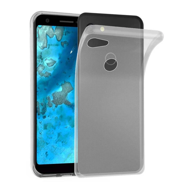 Cadorabo Hülle kompatibel mit Google PIXEL 3A Schutzhülle aus flexiblem TPU Silikon