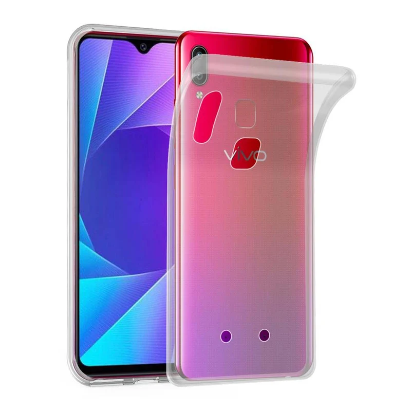 Cadorabo Hülle kompatibel mit Vivo Y95 Schutzhülle aus flexiblem TPU Silikon