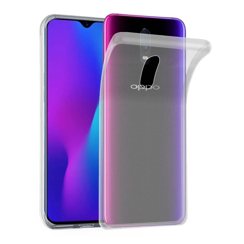 Cadorabo Hülle kompatibel mit Oppo R17 Schutzhülle aus flexiblem TPU Silikon