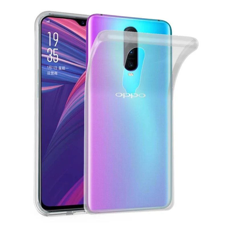 Cadorabo Hülle kompatibel mit Oppo R17 PRO Schutzhülle aus flexiblem TPU Silikon