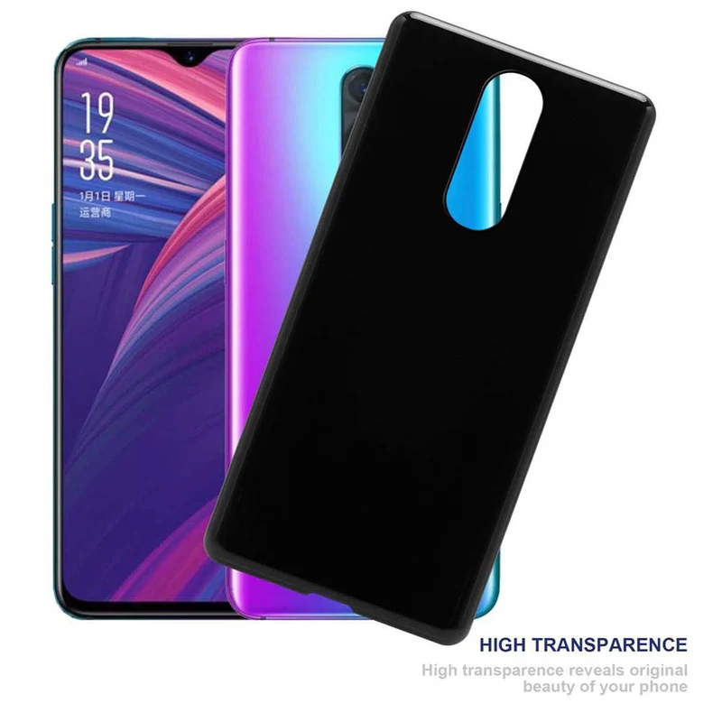 Cadorabo Hülle kompatibel mit Oppo R17 PRO Schutzhülle aus flexiblem TPU Silikon
