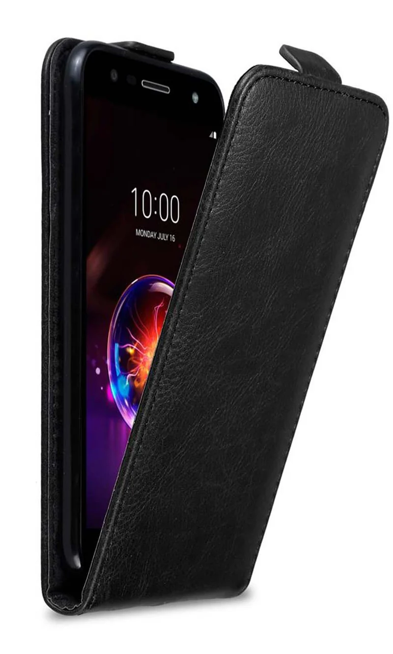 Cadorabo Hülle kompatibel mit LG X POWER 3 Schutzhülle im Flip Design mit Magnetverschluss