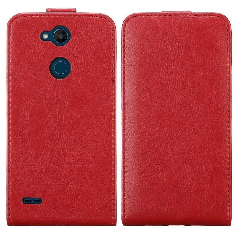 Cadorabo Hülle kompatibel mit LG X POWER 3 Schutzhülle im Flip Design mit Magnetverschluss