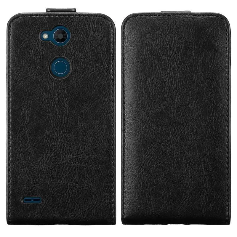 Cadorabo Hülle kompatibel mit LG X POWER 3 Schutzhülle im Flip Design mit Magnetverschluss