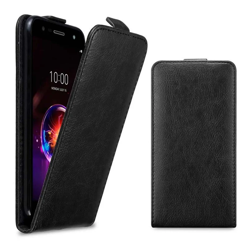 Cadorabo Hülle kompatibel mit LG X POWER 3 Schutzhülle im Flip Design mit Magnetverschluss