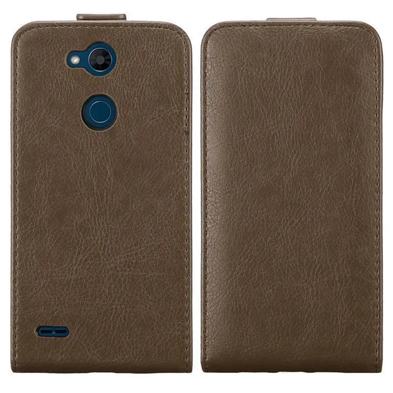 Cadorabo Hülle kompatibel mit LG X POWER 3 Schutzhülle im Flip Design mit Magnetverschluss