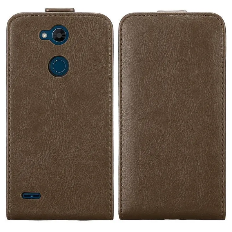 Cadorabo Hülle kompatibel mit LG X POWER 3 Schutzhülle im Flip Design mit Magnetverschluss