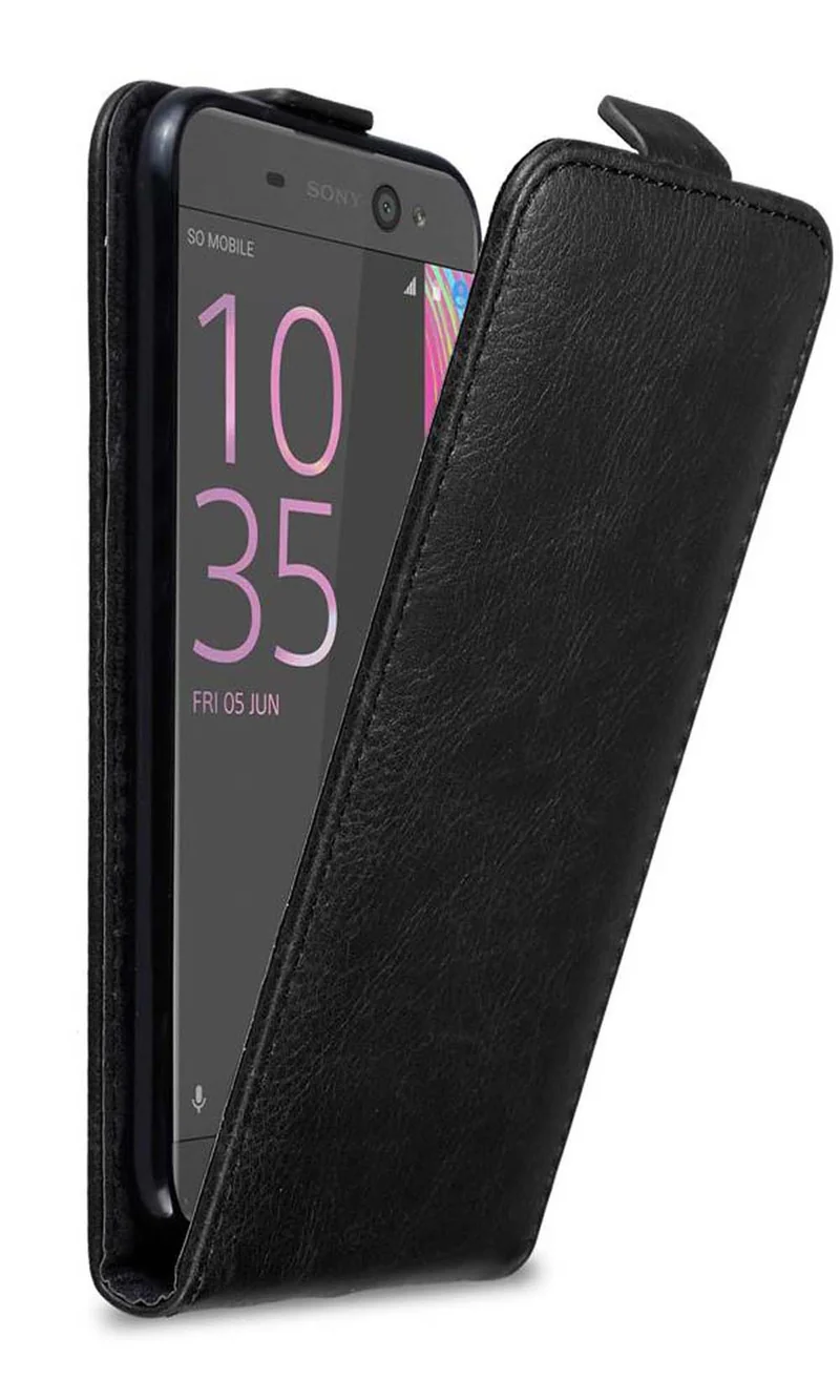 Cadorabo Hülle kompatibel mit Sony Xperia XA ULTRA Schutzhülle im Flip Design mit Magnetverschluss