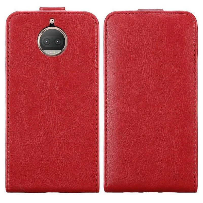 Cadorabo Hülle kompatibel mit Motorola MOTO G5S PLUS Schutzhülle im Flip Design mit Magnetverschluss