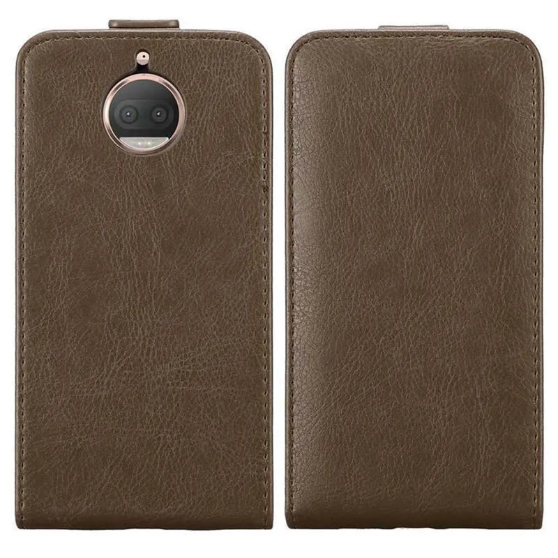 Cadorabo Hülle kompatibel mit Motorola MOTO G5S PLUS Schutzhülle im Flip Design mit Magnetverschluss