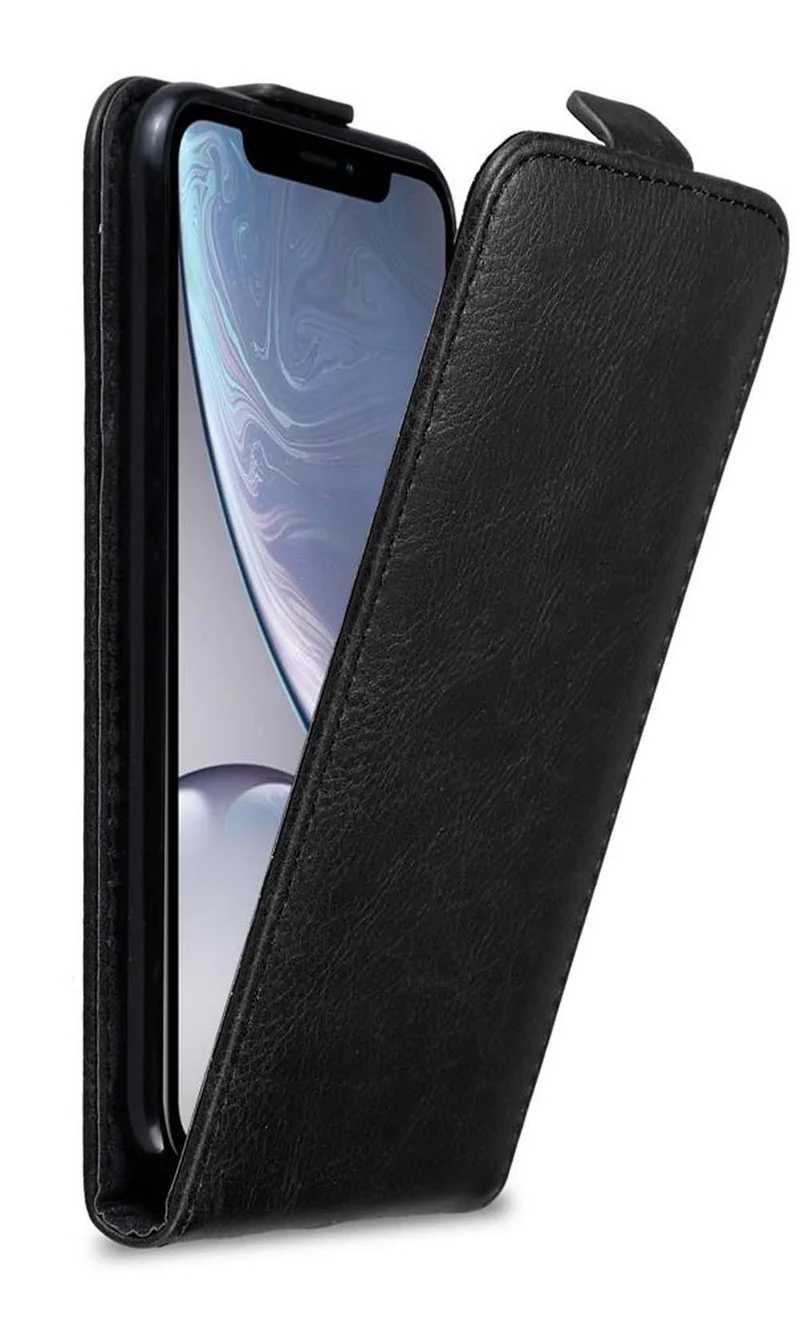 Cadorabo Hülle kompatibel mit Apple iPhone XR Schutzhülle im Flip Design mit Magnetverschluss