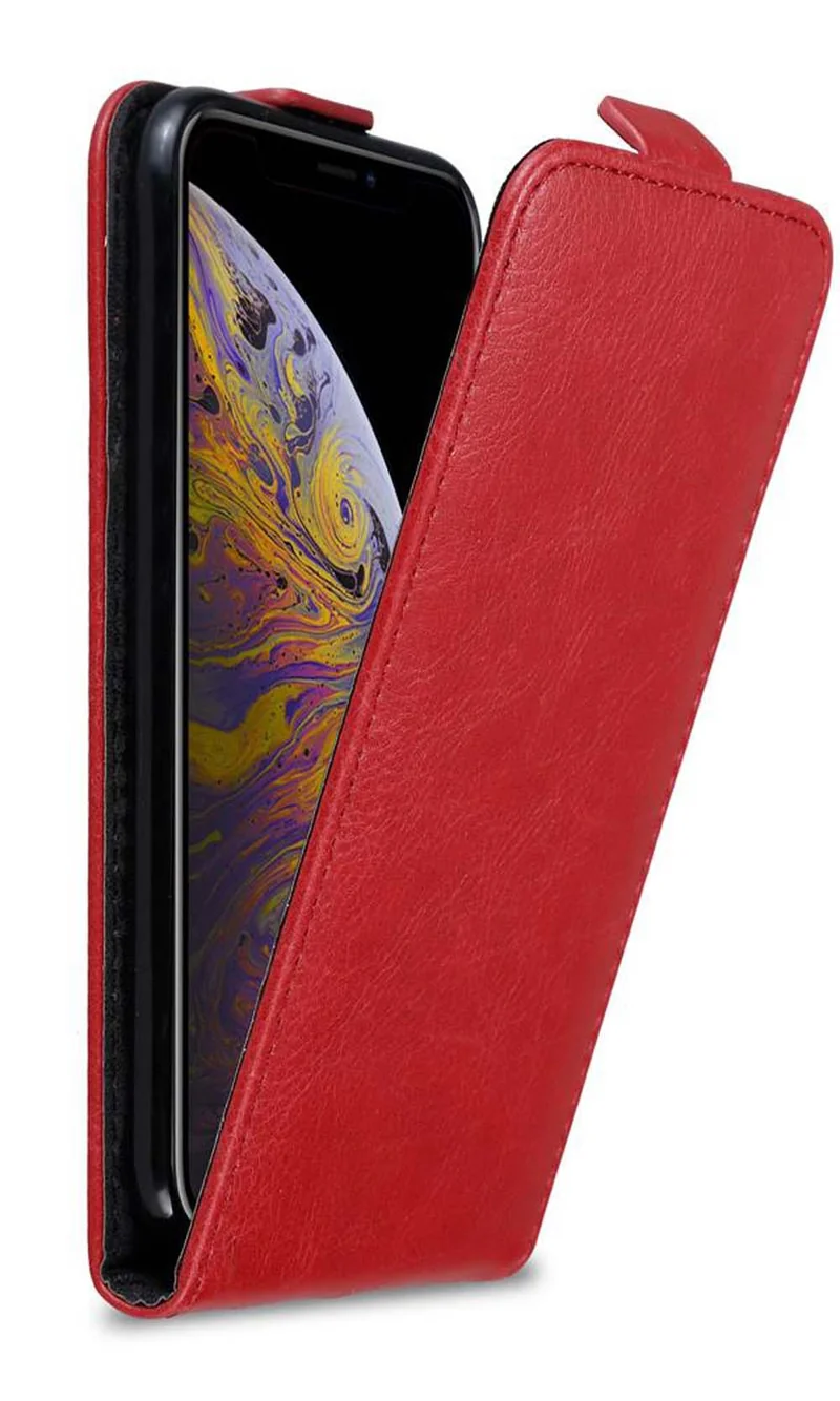 Cadorabo Hülle kompatibel mit Apple iPhone XS MAX Schutzhülle im Flip Design mit Magnetverschluss