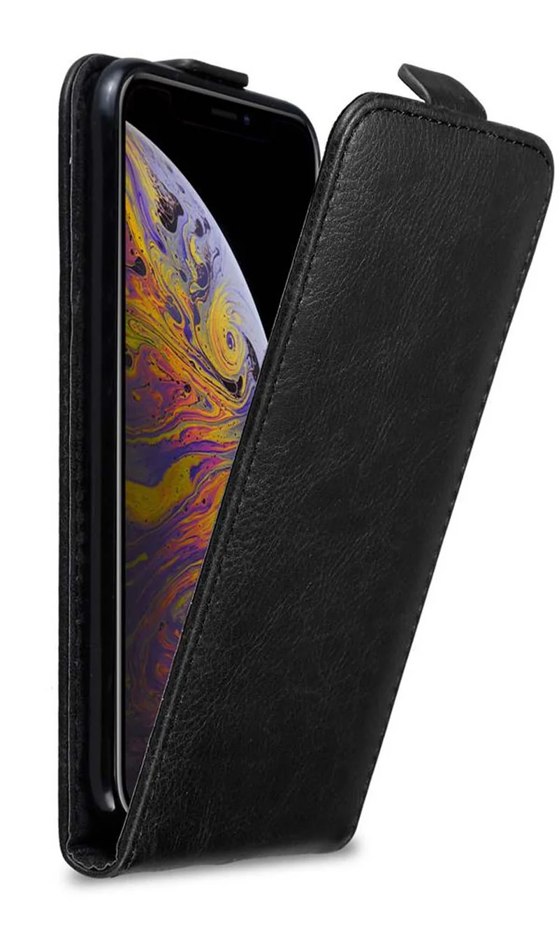 Cadorabo Hülle kompatibel mit Apple iPhone XS MAX Schutzhülle im Flip Design mit Magnetverschluss
