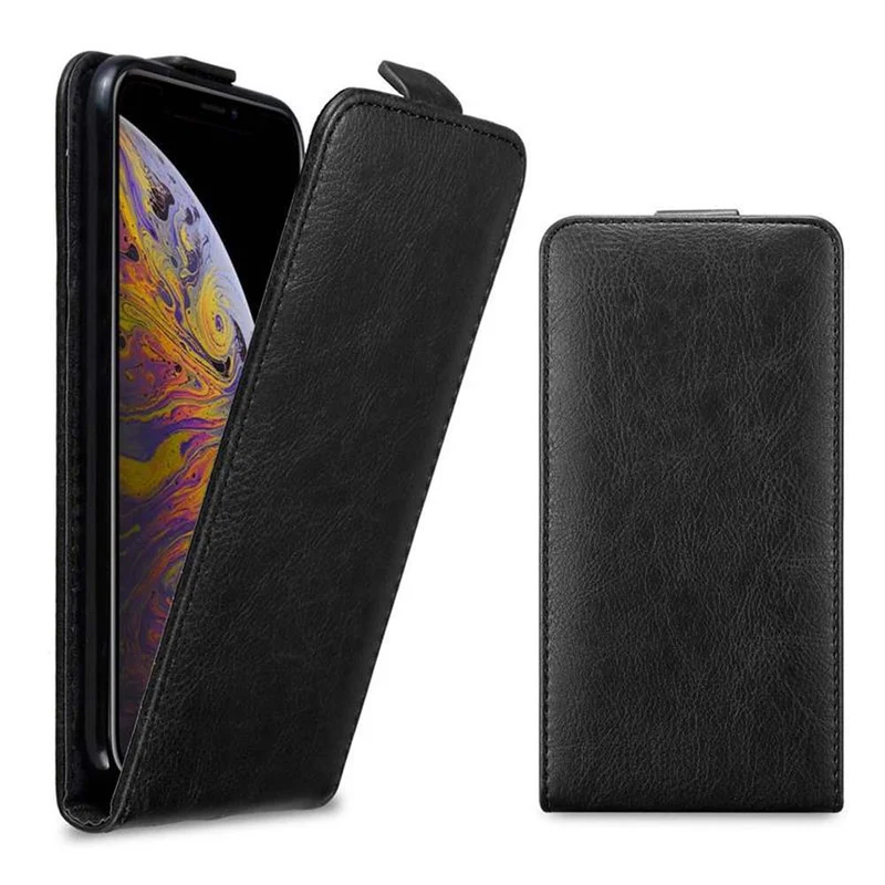 Cadorabo Hülle kompatibel mit Apple iPhone XS MAX Schutzhülle im Flip Design mit Magnetverschluss