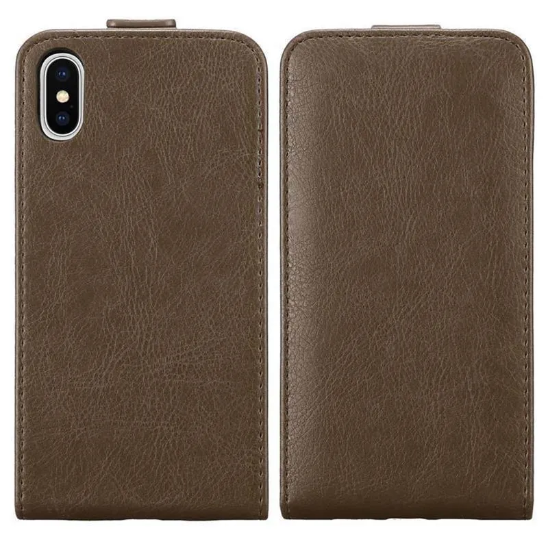 Cadorabo Hülle kompatibel mit Apple iPhone XS MAX Schutzhülle im Flip Design mit Magnetverschluss