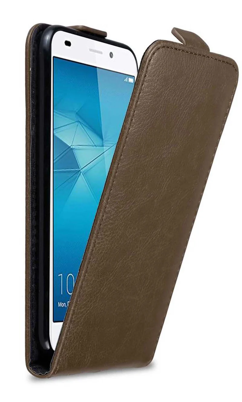 Cadorabo Hülle kompatibel mit Honor 5C Schutzhülle im Flip Design mit Magnetverschluss