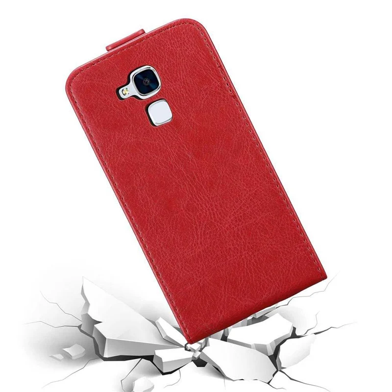 Cadorabo Hülle kompatibel mit Honor 5C Schutzhülle im Flip Design mit Magnetverschluss