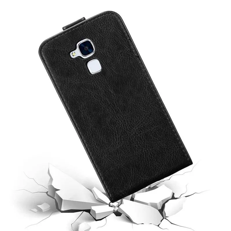 Cadorabo Hülle kompatibel mit Honor 5C Schutzhülle im Flip Design mit Magnetverschluss