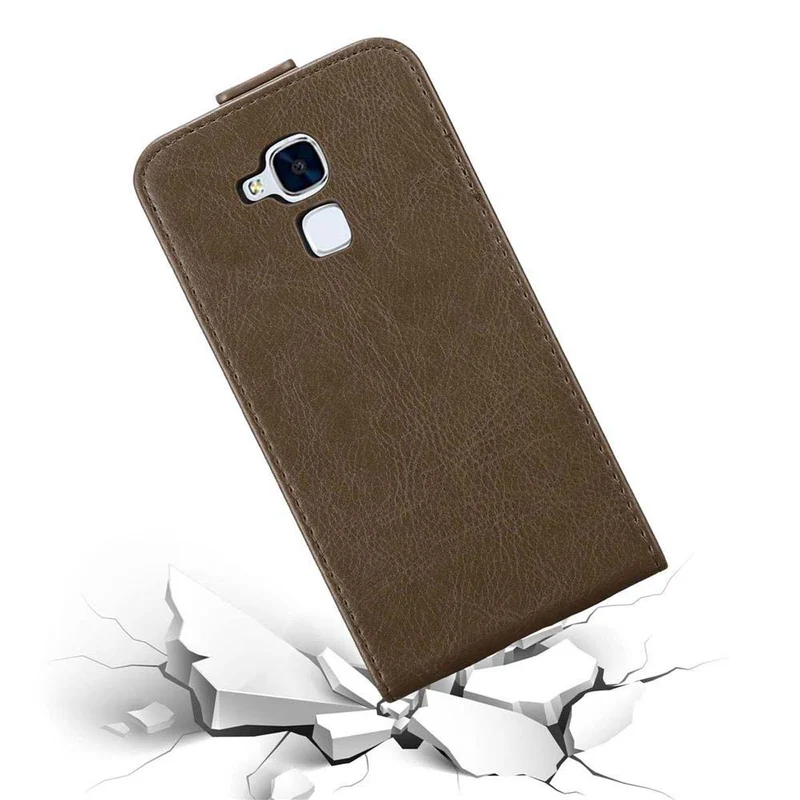 Cadorabo Hülle kompatibel mit Honor 5C Schutzhülle im Flip Design mit Magnetverschluss