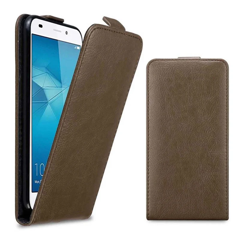 Cadorabo Hülle kompatibel mit Honor 5C Schutzhülle im Flip Design mit Magnetverschluss