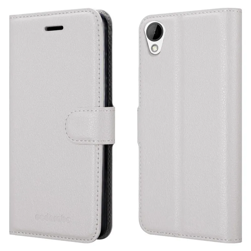 Cadorabo Hülle kompatibel mit HTC Desire 10 LIFESTYLE / Desire 825 Schutzhülle mit Magnetverschluss, Standfunktion und Kartenfach