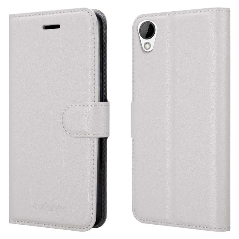 Cadorabo Hülle kompatibel mit HTC Desire 10 LIFESTYLE / Desire 825 Schutzhülle mit Magnetverschluss, Standfunktion und Kartenfach