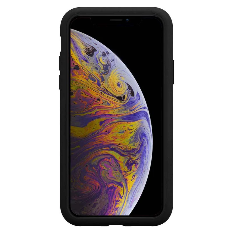 Cadorabo Hülle kompatibel mit Apple iPhone X / XS Hybrid Schutzhülle mit TPU Silikon Innenseite und 2teiliger Kunststoff Außenseite