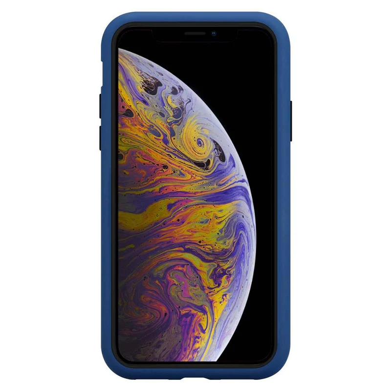 Cadorabo Hülle kompatibel mit Apple iPhone X / XS Hybrid Schutzhülle mit TPU Silikon Innenseite und 2teiliger Kunststoff Außenseite