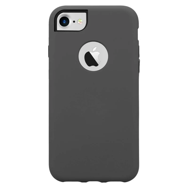 Cadorabo Hülle kompatibel mit Apple iPhone 7 / 7S / 8 / SE 2020 Hybrid Schutzhülle mit TPU Silikon Innenseite und 2teiliger Kunststoff Außenseite