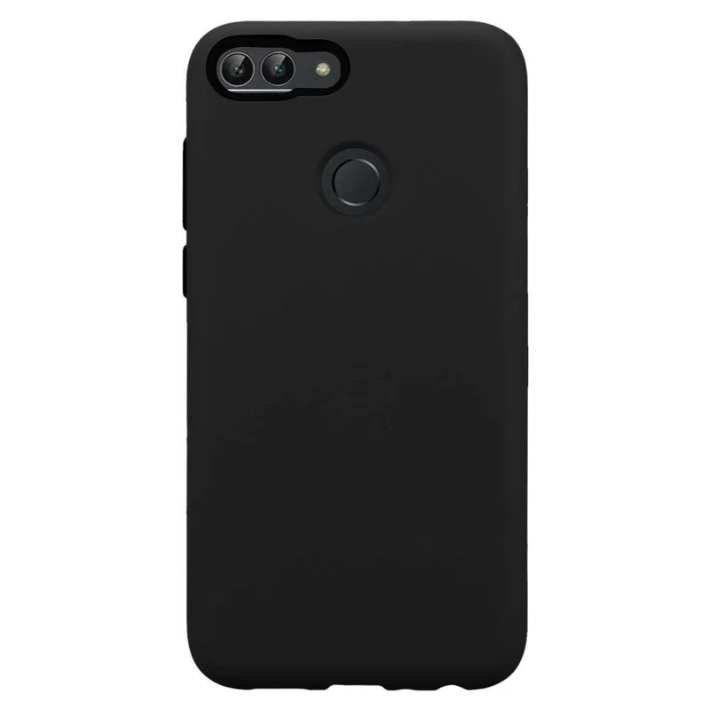 Cadorabo Hülle kompatibel mit Huawei P SMART 2018 / Enjoy 7S Hybrid Schutzhülle mit TPU Silikon Innenseite und 2teiliger Kunststoff Außenseite