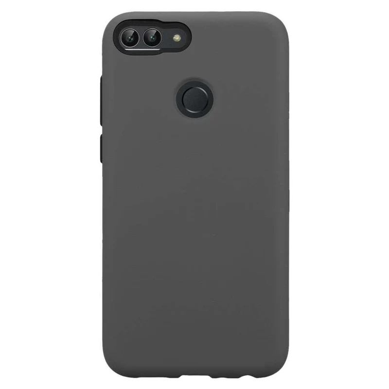 Cadorabo Hülle kompatibel mit Huawei P SMART 2018 / Enjoy 7S Hybrid Schutzhülle mit TPU Silikon Innenseite und 2teiliger Kunststoff Außenseite