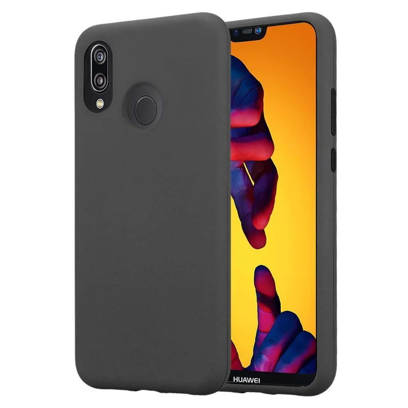 Cadorabo Hülle kompatibel mit Huawei P20 LITE 2018 / NOVA 3E Hybrid Schutzhülle mit TPU Silikon Innenseite und 2teiliger Kunststoff Außenseite