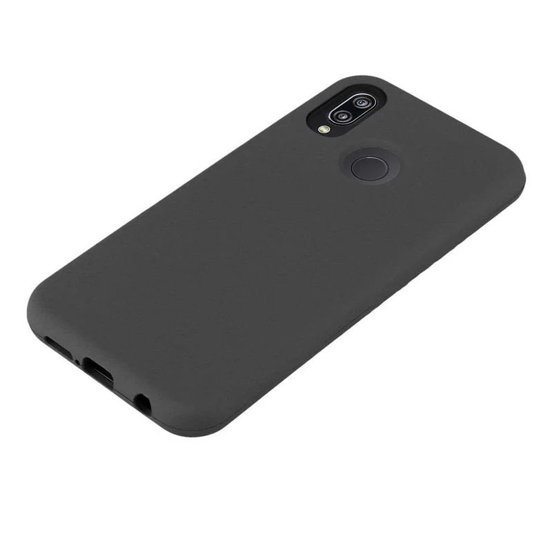 Cadorabo Hülle kompatibel mit Huawei P20 LITE 2018 / NOVA 3E Hybrid Schutzhülle mit TPU Silikon Innenseite und 2teiliger Kunststoff Außenseite