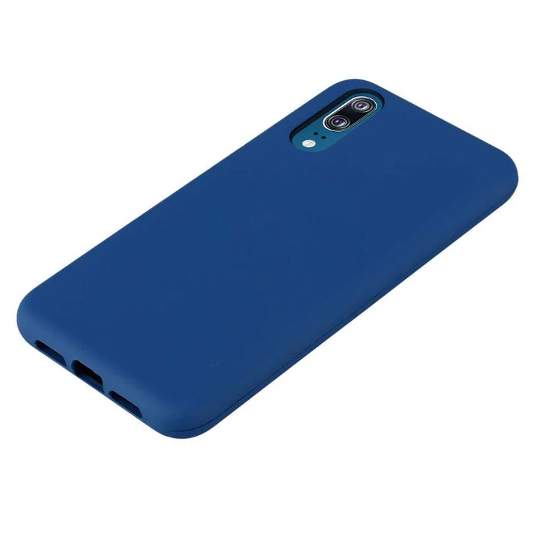 Cadorabo Hülle kompatibel mit Huawei P20 Hybrid Schutzhülle mit TPU Silikon Innenseite und 2teiliger Kunststoff Außenseite