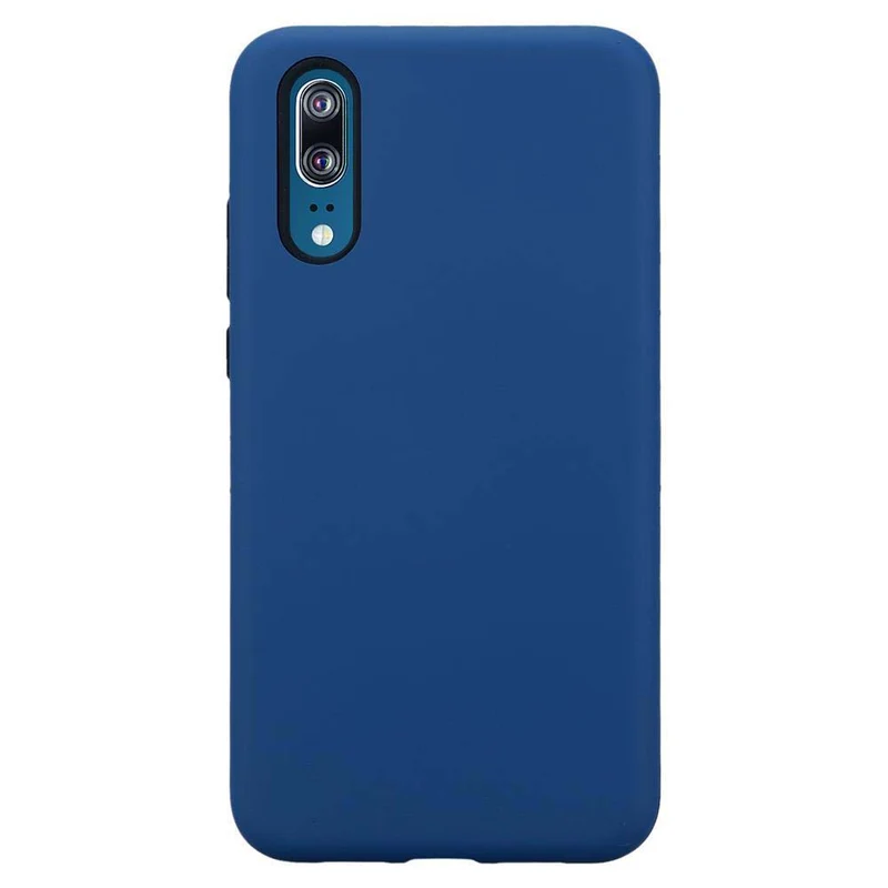 Cadorabo Hülle kompatibel mit Huawei P20 Hybrid Schutzhülle mit TPU Silikon Innenseite und 2teiliger Kunststoff Außenseite