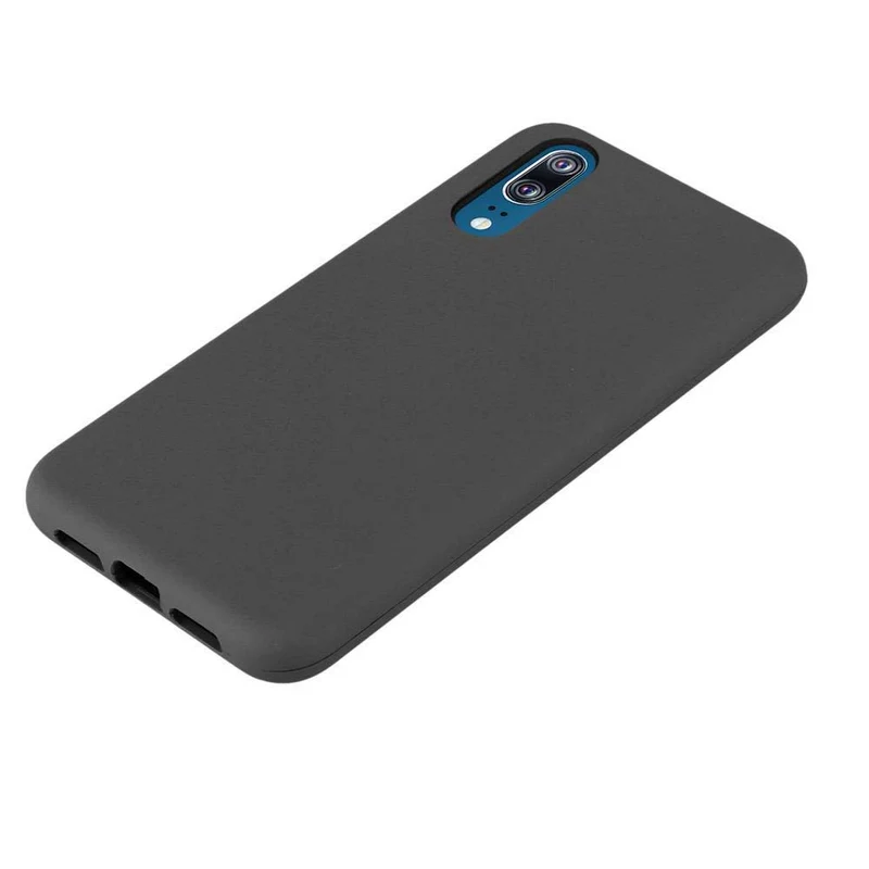 Cadorabo Hülle kompatibel mit Huawei P20 Hybrid Schutzhülle mit TPU Silikon Innenseite und 2teiliger Kunststoff Außenseite