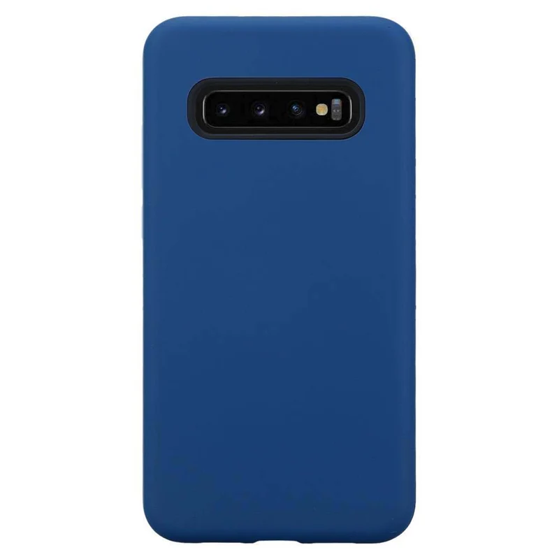 Cadorabo Hülle kompatibel mit Samsung Galaxy S10 PLUS Hybrid Schutzhülle mit TPU Silikon Innenseite und 2teiliger Kunststoff Außenseite
