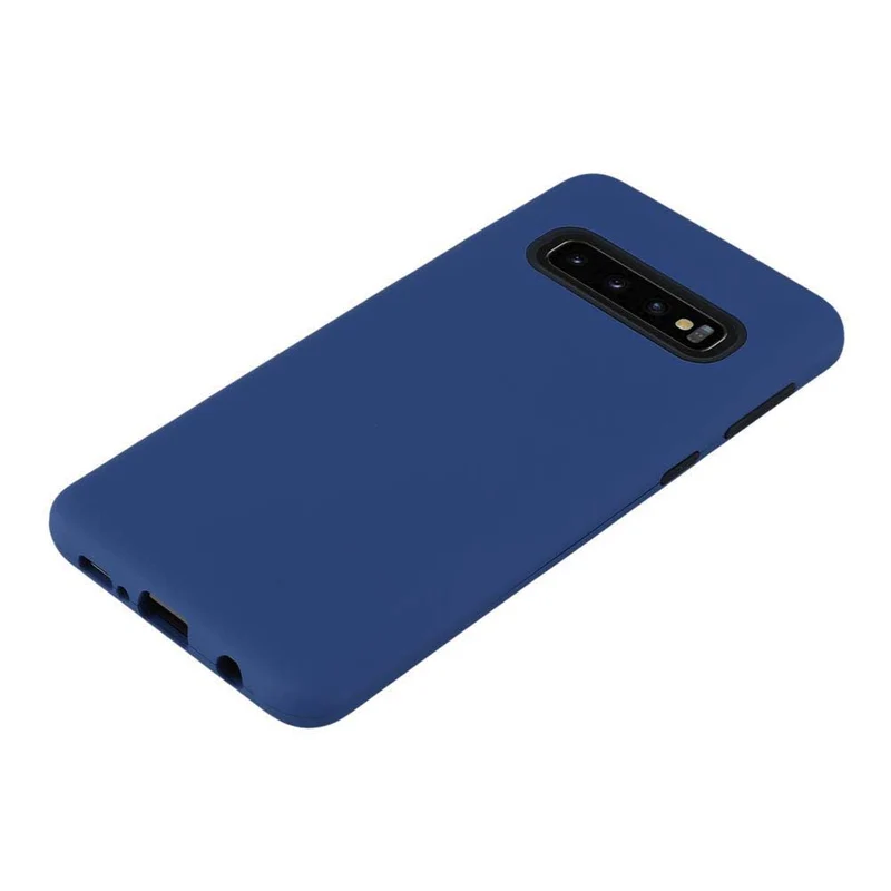 Cadorabo Hülle kompatibel mit Samsung Galaxy S10 PLUS Hybrid Schutzhülle mit TPU Silikon Innenseite und 2teiliger Kunststoff Außenseite