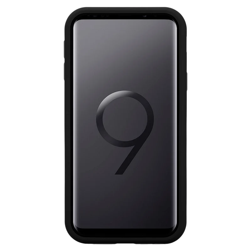 Cadorabo Hülle kompatibel mit Samsung Galaxy S9 PLUS Hybrid Schutzhülle mit TPU Silikon Innenseite und 2teiliger Kunststoff Außenseite