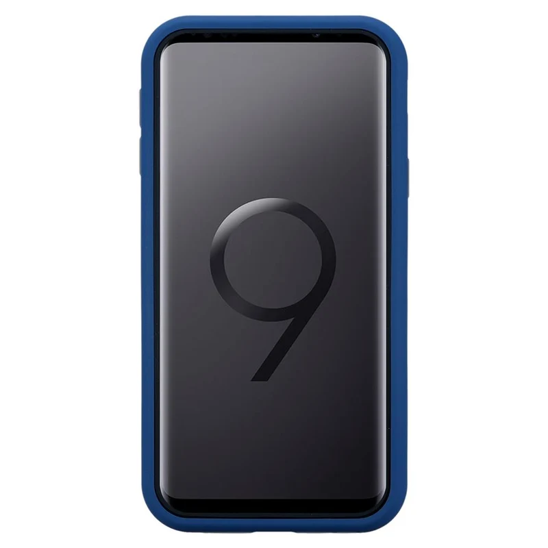 Cadorabo Hülle kompatibel mit Samsung Galaxy S9 PLUS Hybrid Schutzhülle mit TPU Silikon Innenseite und 2teiliger Kunststoff Außenseite