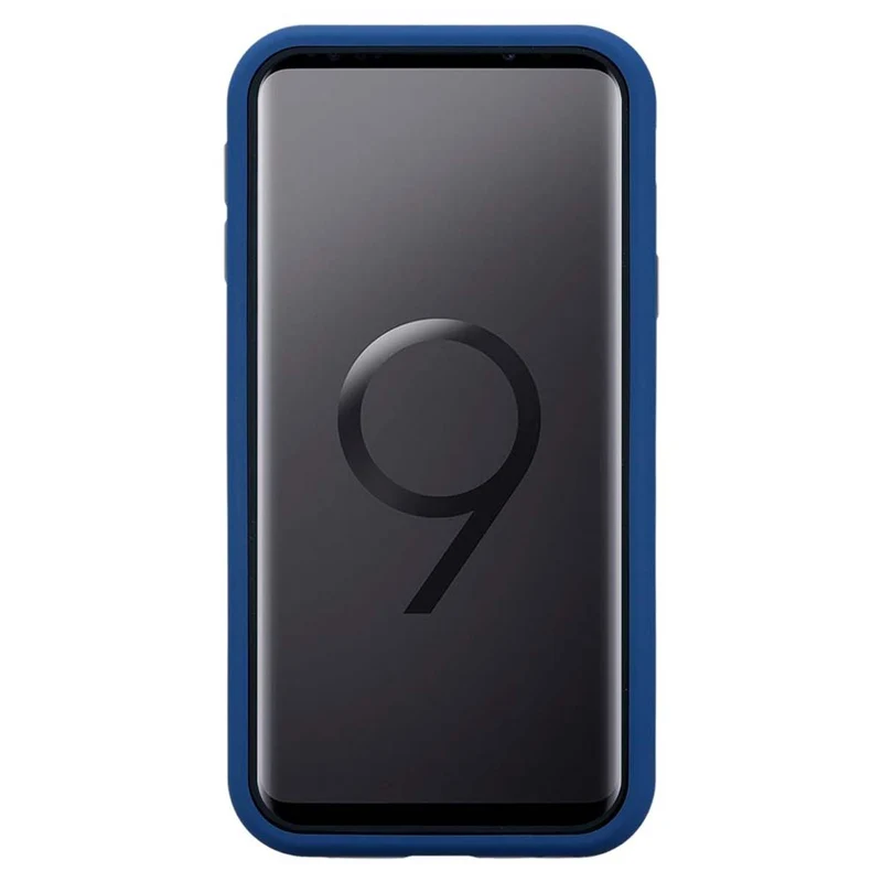 Cadorabo Hülle kompatibel mit Samsung Galaxy S9 PLUS Hybrid Schutzhülle mit TPU Silikon Innenseite und 2teiliger Kunststoff Außenseite