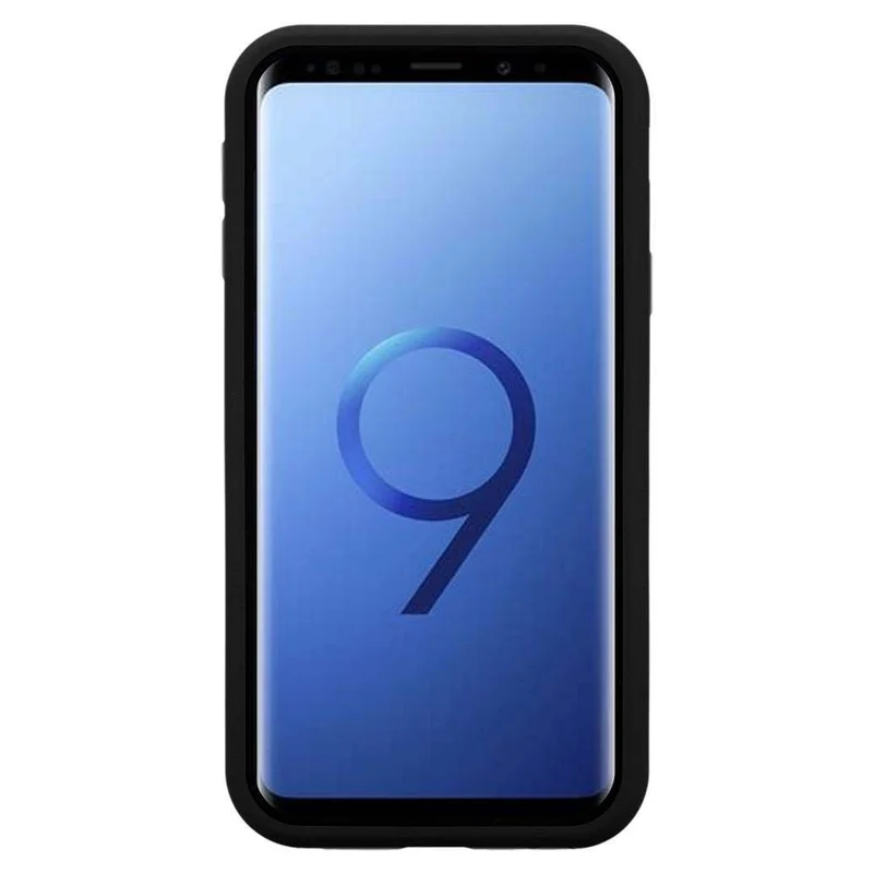Cadorabo Hülle kompatibel mit Samsung Galaxy S9 Hybrid Schutzhülle mit TPU Silikon Innenseite und 2teiliger Kunststoff Außenseite