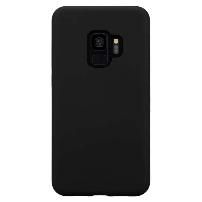 Cadorabo Hülle kompatibel mit Samsung Galaxy S9 Hybrid Schutzhülle mit TPU Silikon Innenseite und 2teiliger Kunststoff Außenseite