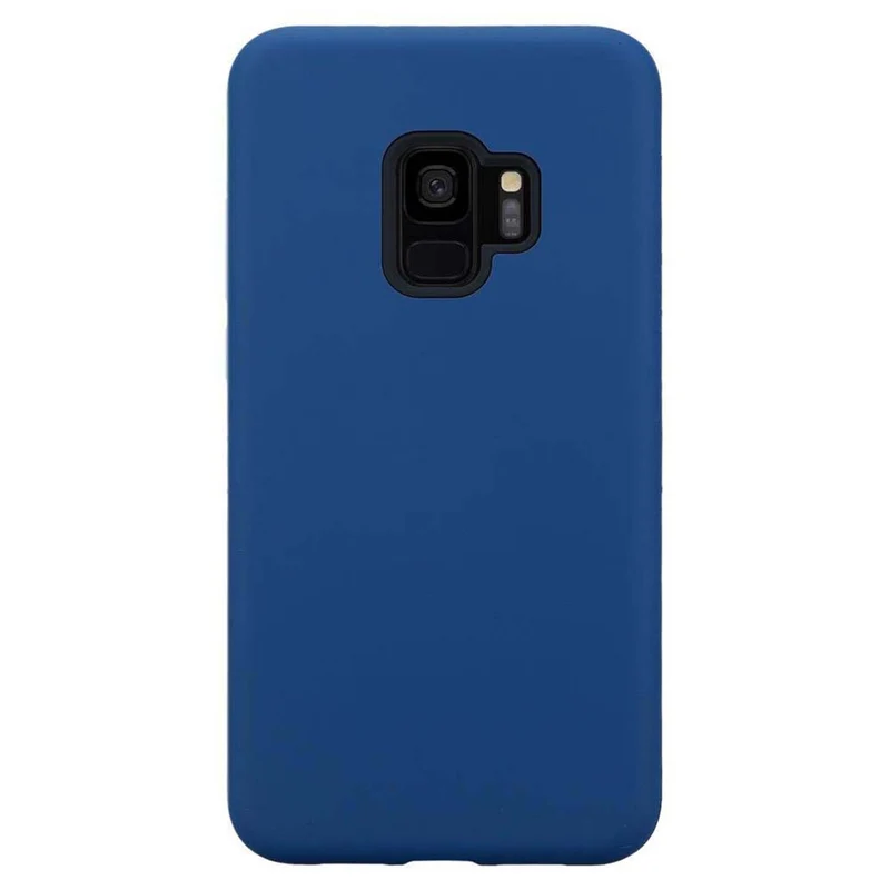 Cadorabo Hülle kompatibel mit Samsung Galaxy S9 Hybrid Schutzhülle mit TPU Silikon Innenseite und 2teiliger Kunststoff Außenseite