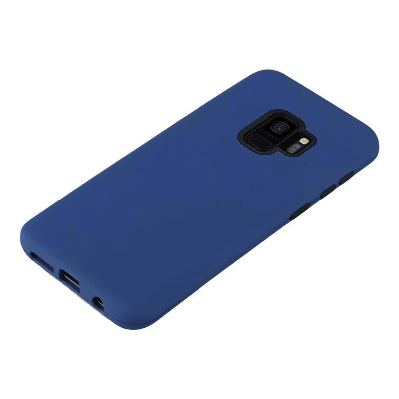 Cadorabo Hülle kompatibel mit Samsung Galaxy S9 Hybrid Schutzhülle mit TPU Silikon Innenseite und 2teiliger Kunststoff Außenseite